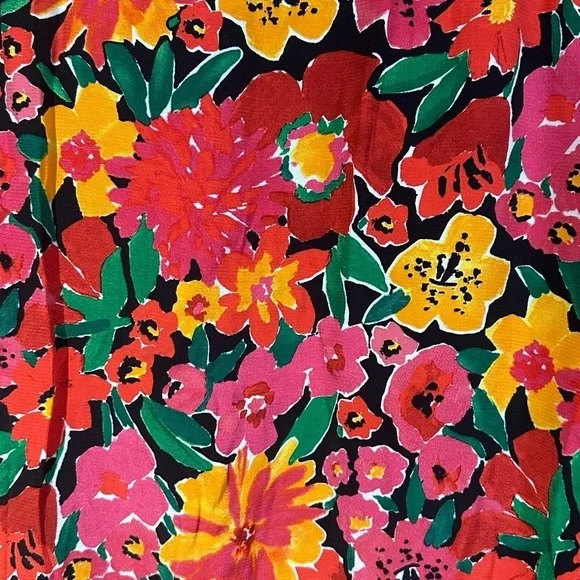 Zara bomber jacket mixed print floral polka dot new size large ladies … - Picture 6 of 13